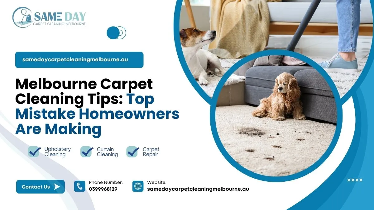 Carpet Cleaning Melbourne: Top Mistake Homeowners Are Making