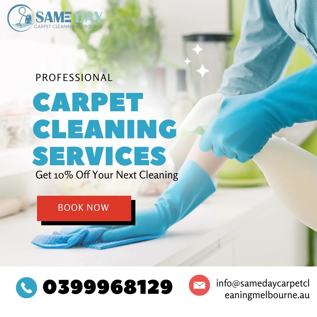 Carpet Steam Cleaning in Melbourne | Same Day Cleaning Service