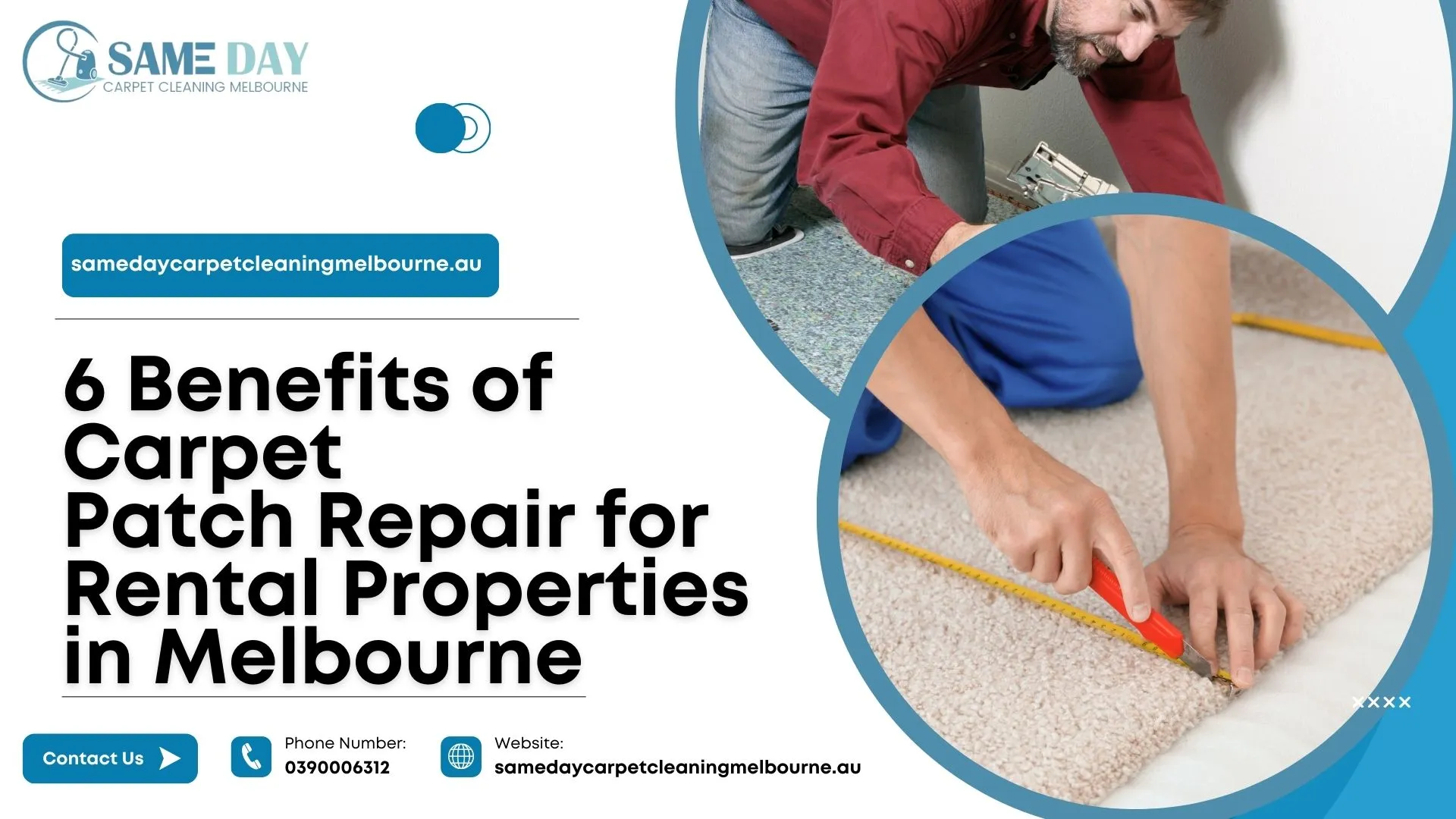 6 Benefits of Carpet Patch Repair for Rental Properties in Melbourne